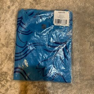 NWT Tea Blue Patterned Kids pocket Dress 8